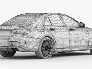 mercedes-benz e-class 2021 3D Model