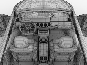 mercedes-benz e-class 2021 Modèle 3D