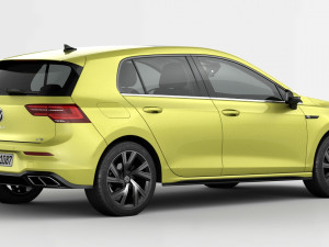 volkswagen golf r-line 2020 3D Model