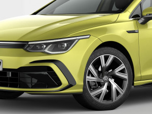 volkswagen golf r-line 2020 3D Model