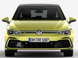 volkswagen golf r-line 2020 3D Model