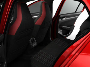 Volkswagen golf gti 2021 3D Model