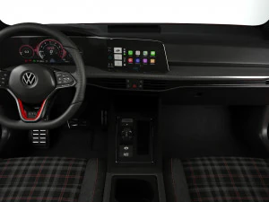 Volkswagen golf gti 2021 3D Model