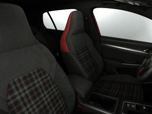 Volkswagen golf gti 2021 3D Model