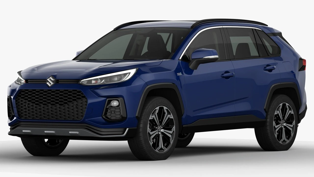 suzuki across 2021 3D Model .c4d .max .obj .3ds .fbx .stl .blend 