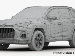 suzuki across 2021 3D 模型