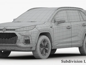 suzuki across 2021 3D Model