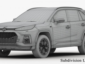 suzuki across 2021 3D 模型
