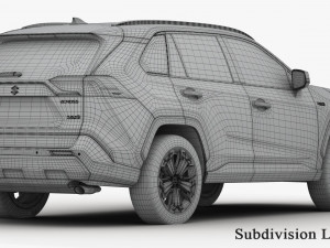 suzuki across 2021 3D 模型