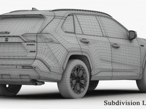 suzuki across 2021 3D Model