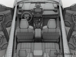 suzuki across 2021 3D Model