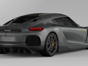 koenigsegg gemera 2021 3Dモデル