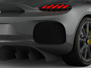 koenigsegg gemera 2021 3Dモデル
