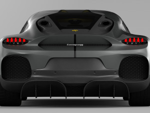koenigsegg gemera 2021 3Dモデル