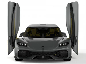 koenigsegg gemera 2021 3D Model