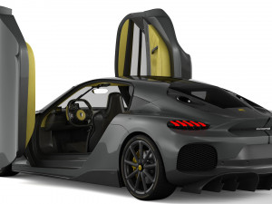 koenigsegg gemera 2021 3Dモデル