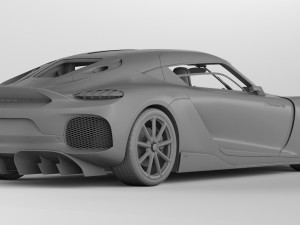 koenigsegg gemera 2021 3Dモデル