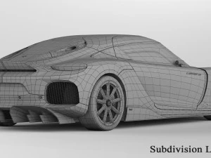 koenigsegg gemera 2021 3D Model