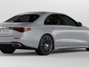 mercedes-benz s-class 2021 Model 3D