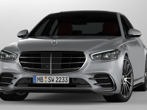mercedes-benz s-class 2021 Model 3D