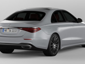 mercedes-benz s-class 2021 Model 3D