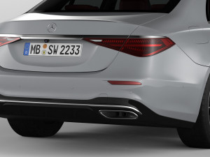 mercedes-benz s-class 2021 Model 3D
