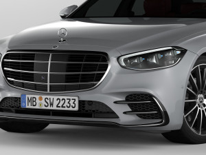 mercedes-benz s-class 2021 Model 3D