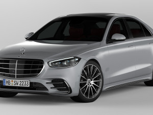 mercedes-benz s-class 2021 Model 3D