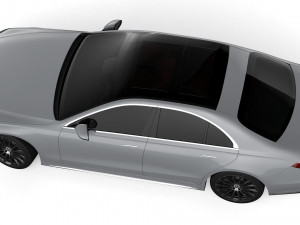 mercedes-benz s-class 2021 Model 3D