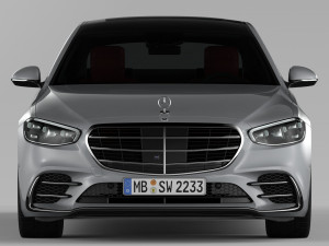 mercedes-benz s-class 2021 Model 3D