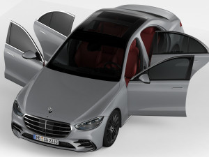 mercedes-benz s-class 2021 Model 3D