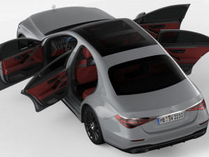 mercedes-benz s-class 2021 Model 3D