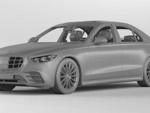 mercedes-benz s-class 2021 Model 3D