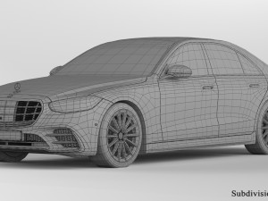 mercedes-benz s-class 2021 Model 3D