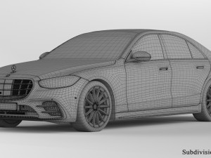 mercedes-benz s-class 2021 Model 3D