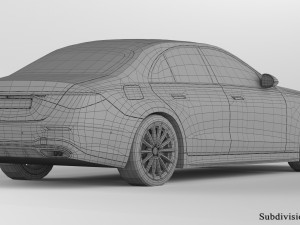 mercedes-benz s-class 2021 Model 3D