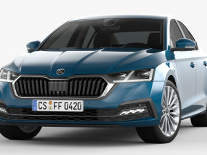 skoda octavia 2020 3D 모델