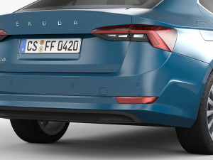 skoda octavia 2020 3D 모델