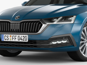 skoda octavia 2020 3D 모델