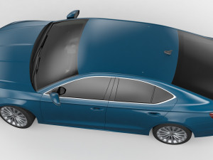 skoda octavia 2020 3D 모델