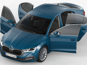 skoda octavia 2020 3D 모델