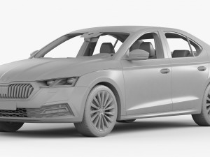 skoda octavia 2020 3D 모델
