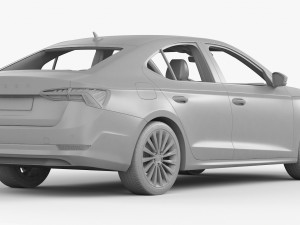 skoda octavia 2020 3D 모델