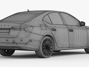 skoda octavia 2020 3D 모델