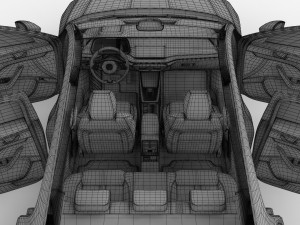 skoda octavia 2020 3D 모델