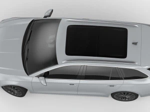 skoda octavia combi 2020 3D Model