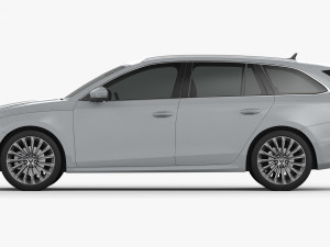 skoda octavia combi 2020 Modelo 3D