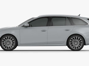 skoda octavia combi 2020 3D Model