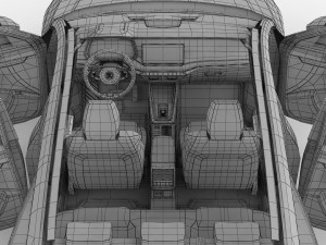 skoda octavia combi 2020 Modelo 3D