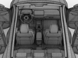 skoda octavia combi 2020 Modelo 3D